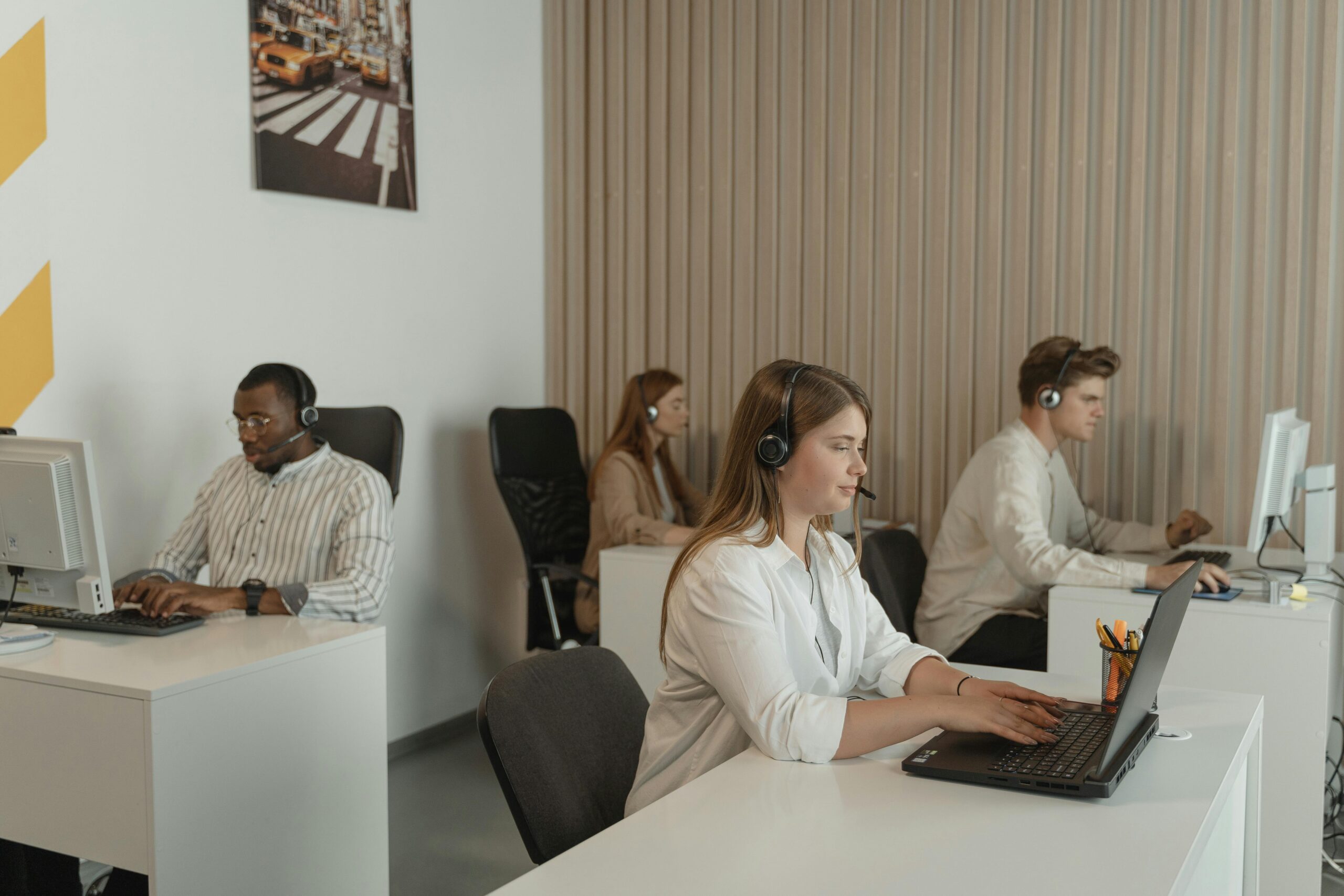 Telefonist voor HYLA